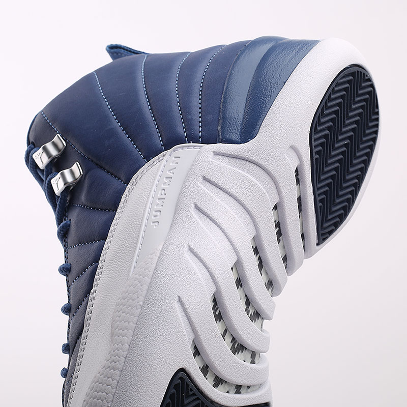 мужские синие кроссовки Jordan 12 Retro 130690-404 - цена, описание, фото 4